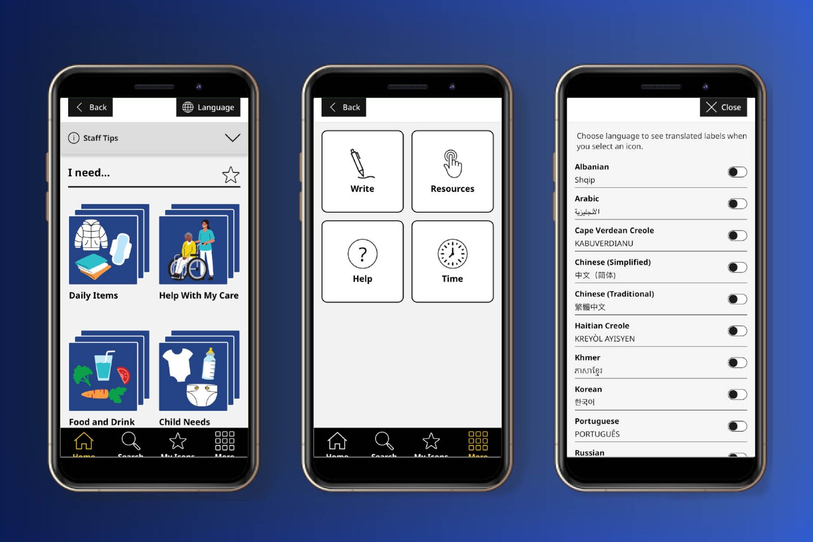 Show Me for Emergencies: Updating a Lifesaving App for People with Communication Challenges: project artwork 2 of 2