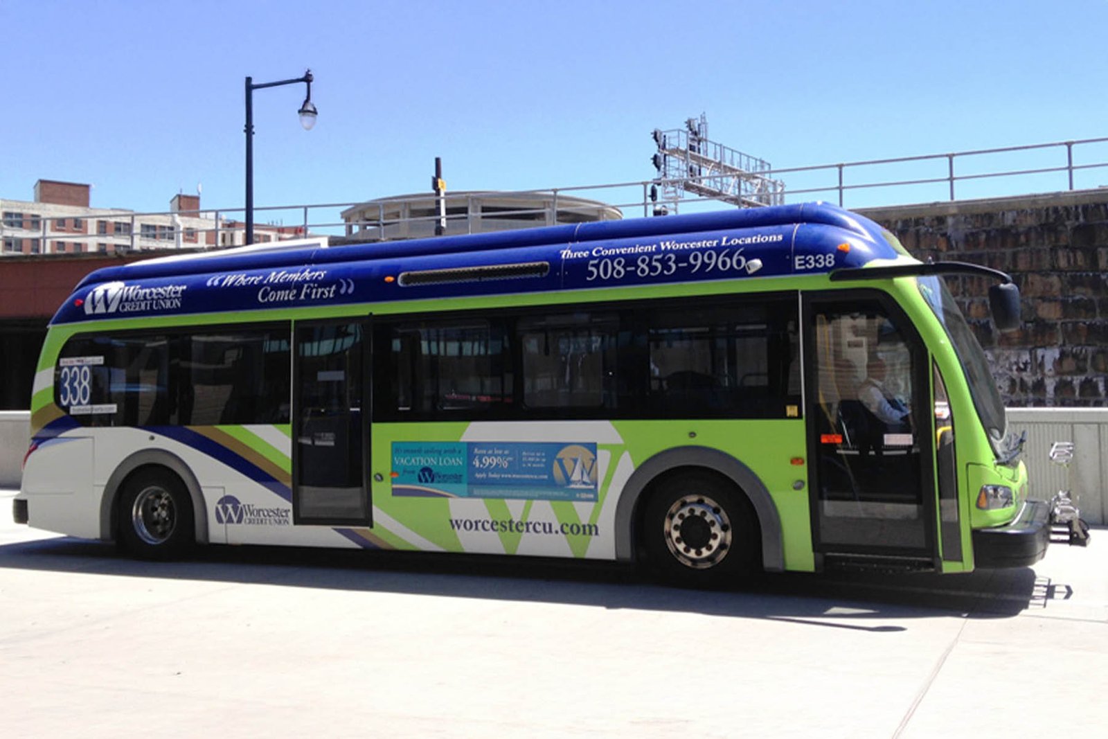 Worcester Credit Union: Designing a Zero-Emission Bus Wrap With Community Pride: project artwork 2 of 3